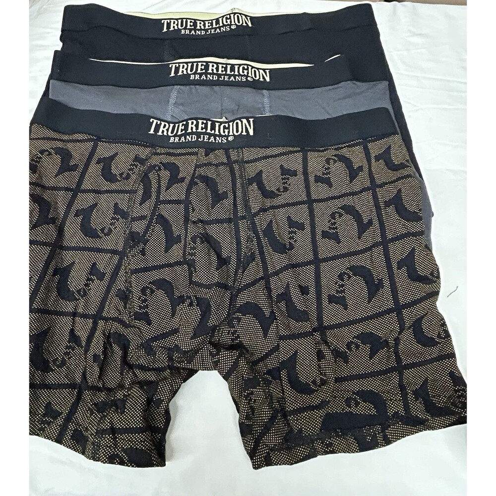 True Religion Boxer Briefs Size XL 3 Pack